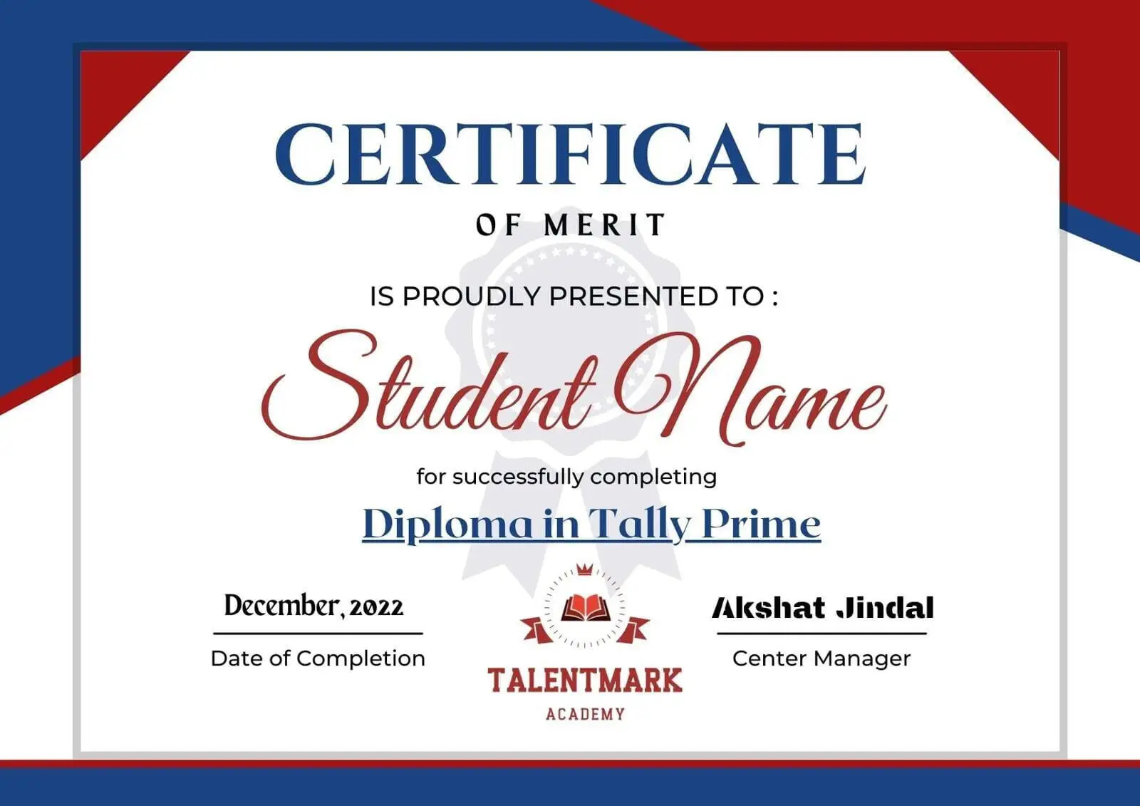 TalentMark Academy Certification
